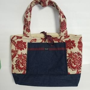 Anna William Newbury port large tote
